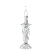 LUME CRISTALLO TRASPARENTE 1XE14 13X31CM