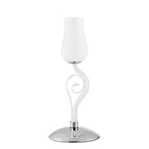 LUME ANGEL BIANCO/CROMO 1XE14 18X43CM