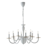 LAMPADARIO ARMSTRONG BIANCO/ORO 10XE14 92X150CM