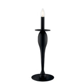 LUME ARMSTRONG NERO 1XE14 18X45CM