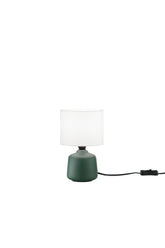 LUME BURANO IN CERAMICA VERDE 1XE14 MISURA TOTALE D14XH22CM