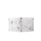 APPLIQUE BUTTERFLY CROMO 2XE14 32X9X17CM