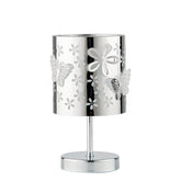 LUME BUTTERFLY CROMO 1XE14 13X13X19CM