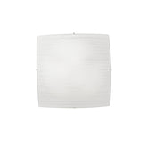PLAFONIERA CELINE BIANCA 3XE27 40X40X10CM