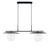 SOSPENSIONE CHAPLIN NERA 2XE27 97X146,2CM