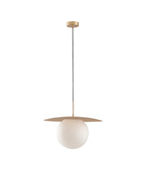SOSPENSIONE CHAPLIN ORO 1XE27 45X45X159,8CM