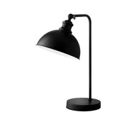 LUME CHARLESTON NERO 1XE27 16X27X43CM