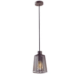 SOSPENSIONE DAYTON BRONZO 1XE27 16X16X126,4CM