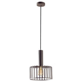 PLAFONIERA DAYTON BRONZO 1XE27 25X25X135CM
