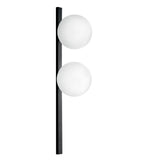 APPLIQUE ENOIRE NERA/OPALE 2XE14 14X14X60CM