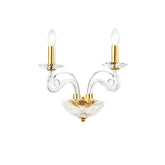 APPLIQUE EPOQUE ORO 2XE14 36X23X31CM