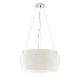 SOSPENSIONE EQUATORE BIANCO 3XE27 40XX40X120CM