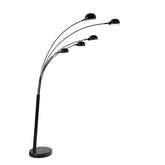 PIANTANA ERACLE NERA 5XE14 108X35X219CM