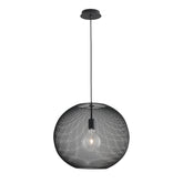SOSPENSIONE ESEDRA NERA 1XE27 50X50X154CM