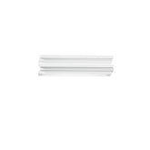 APPLIQUE FLOW BIANCA 2XE14 37X10X11CM