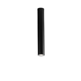 PLAFONIERA FLUKE TONDA NERA 1XGU10 5,5X5,5X40CM