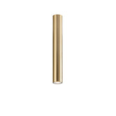 PLAFONIERA FLUKE TONDA ORO 1XGU10 5,5X5,5X40CM