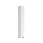 PLAFONIERA FLUKE QUADRATA BIANCA 1XGU10 6X6X40CM