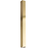PLAFONIERA FLUKE QUADRATA ORO 1XGU10 6X6X75CM