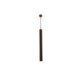 SOSPENSIONE FLUKE TONDA CORTEN 1XGU10 5,5X5,5X60CM