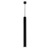 SOSPENSIONE FLUKE TONDA NERA 1XGU10 5,5X5,5X60CM