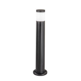 PALETTO FOCUS NERO TONDO 1XGU10 IP65 17,5X77,5CM