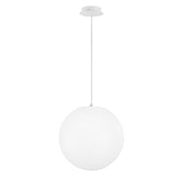 SOSPENSIONE DA GIARDINO GECO SFERA BIANCA 1XE27 IP44 40X150CM