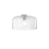 PLAFONIERA GIBUS TRASPARENTE 1XE27 40X40X23CM