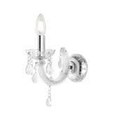 APPLIQUE HOUSTON TRASPARENTE 1XE14 22X22X21CM