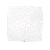 PLAFONIERA ISLAND BIANCA 3XE27 40X40X10CM