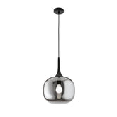 SOSPENSIONE JAIPUR FUME'/NERA 1XE27 30X30X150CM