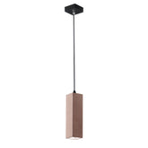SOSPENSIONE KRUK QUADRATA MATTONE 1XGU10 7X130CM
