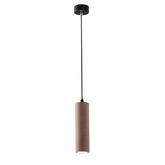 SOSPENSIONE KRUK TONDA MATTONE 1XGU10 7X130CM