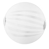 PLAFONIERA KUNA BIANCA 3XE27 40X40X11CM