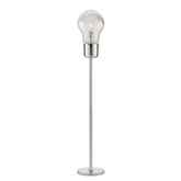 PIANTANA LAMPADINA CROMO 1XE27 30X165CM