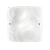 PLAFONIERA MIRO' BIANCA 4XE27 50X11X50CM