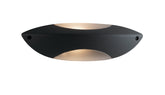 APPLIQUE BIEMISSIONE SEATTLE ANTRACITE 1XE27 IP54 35X11X11CM