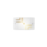 APPLIQUE SEVENTY BIANCA 2XE14 35X8X20CM