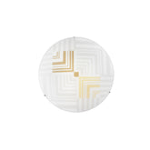 PLAFONIERA SEVENTY BIANCA 3XE27 40X40X11,3CM