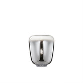 LUME SMOKE CROMO 1XE27 33X39,8CM
