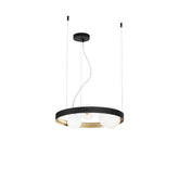 SOSPENSIONE SONETTO NERA/ORO 3XG9 45X4X150CM