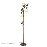 PIANTANA TRISTANO MARRONE 3XE14 48X172CM