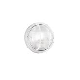 PLAFONIERA TURTLE BIANCA TONDA 1XE27 IP54 18,5X10X5CM
