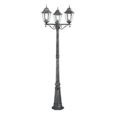 PALO FIRENZE NERO/SILVER 3XE27 IP44 76,5X218CM