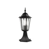 LUME MILANO NERO 1XE27 IP44 17X40,3CM