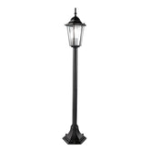 PALETTO MILANO NERO 1XE27 IP44 17x10,5CM