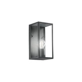 APPLIQUE MIRAGE ANTRACITE 1XE27 IP44 13X13X23CM