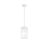 SOSPENSIONE MIRAGE BIANCA 1XE27 IP44 13X13X90CM