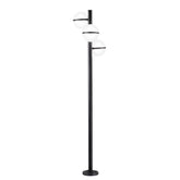 PALO ORBIT NERO 3XE27 IP44 44,5X202,5CM