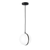 SOSPENSIONE ORBIT NERA 1XE27 IP44 20X130CM
